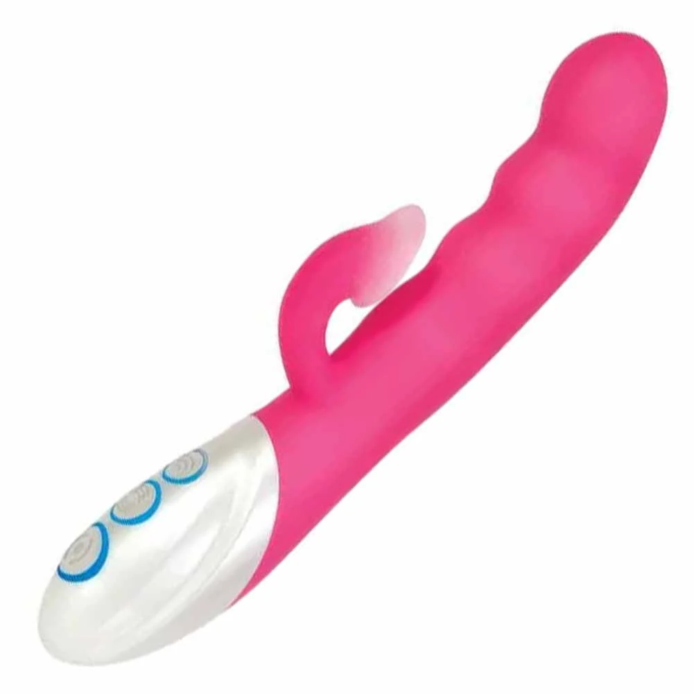 Evolved Instant O Silicone USB Rechargeable Vibrator, 8.5", Pink