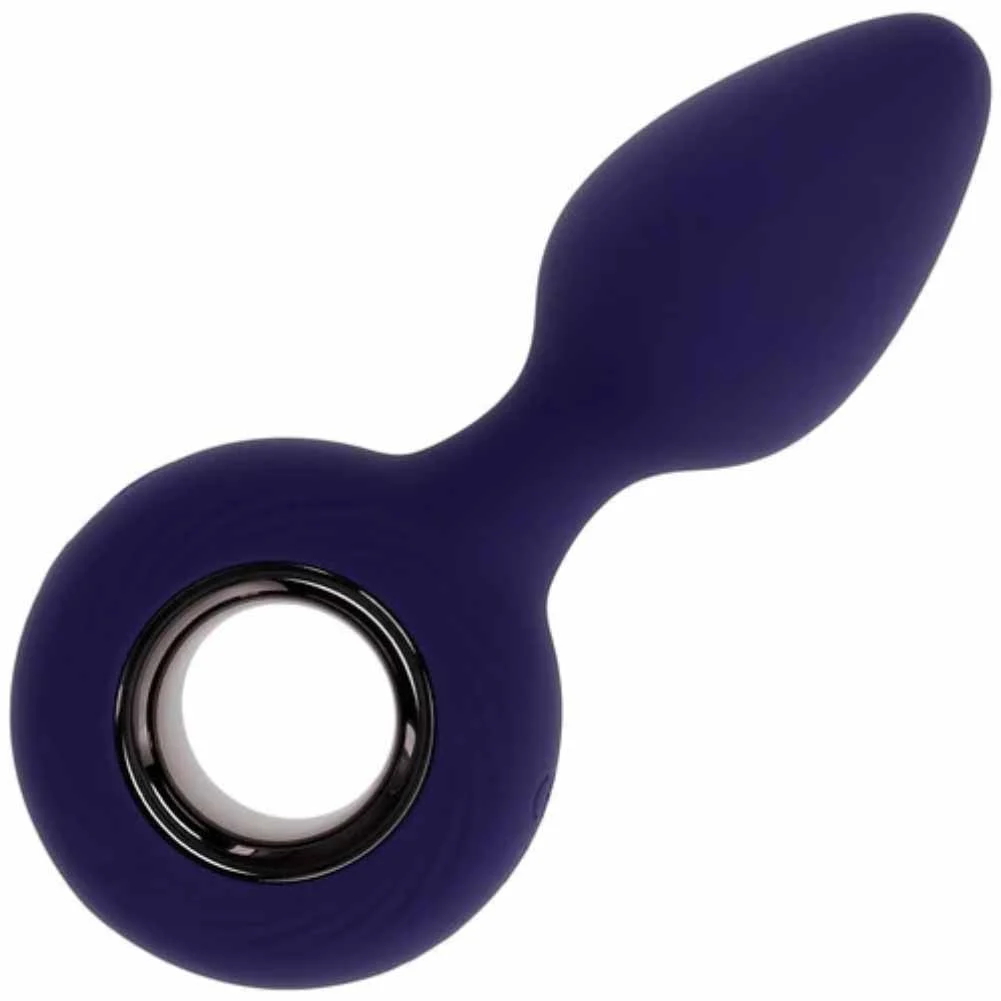 Evolved My Precious Rechargeable Silicone Vibrating Anal Plug, 5", Purple