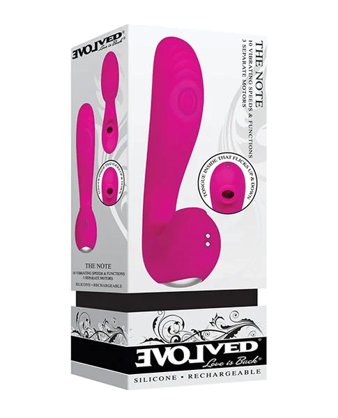 Evolved the Note Thumping Licking Vibe - Pink