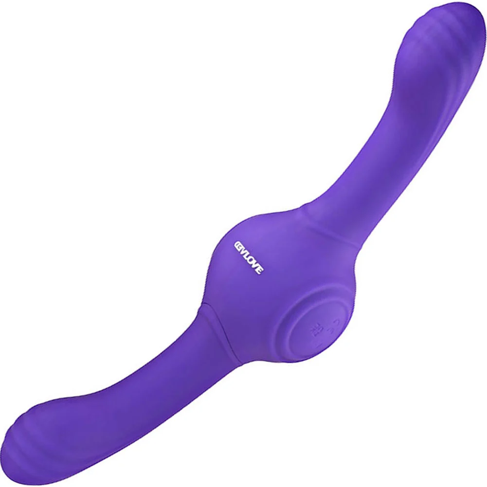 Evolved Our Gyro Dual Ended Gyrating Vibrator, 11.5", Purple