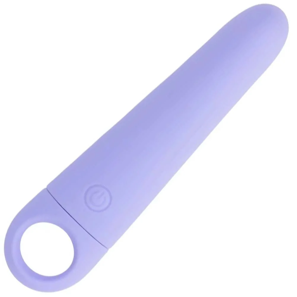 Evolved Tart Teaser Rechargeable Textured Silicone Vibe, 5", Purple