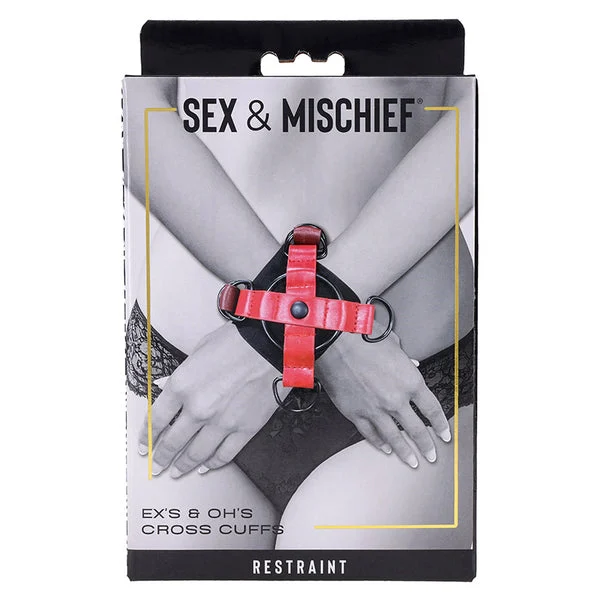 Ex's & Oh's Cross Cuffs