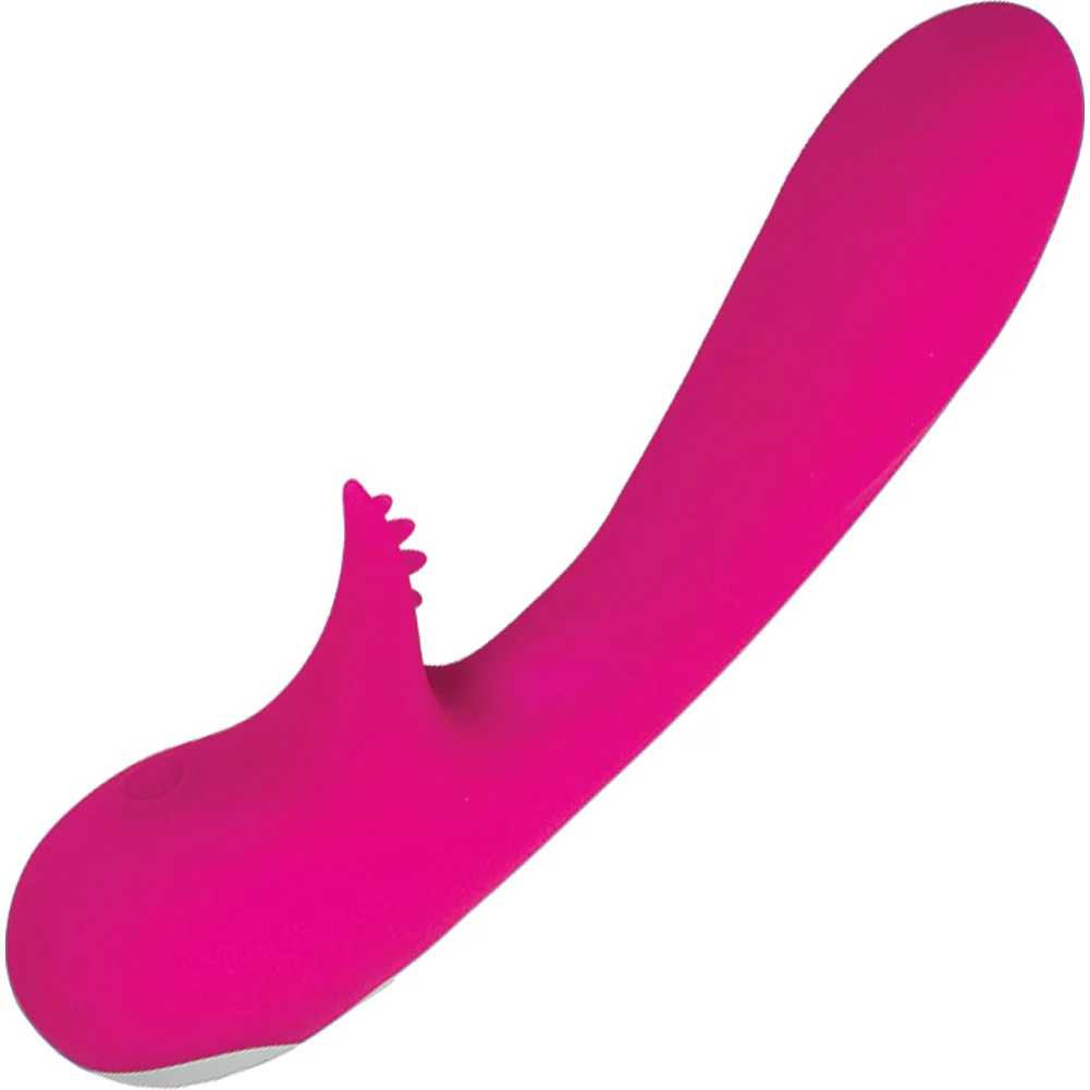 Exciter Deep Reach Rechargeable G-Spot Vibrator, 7", Pink