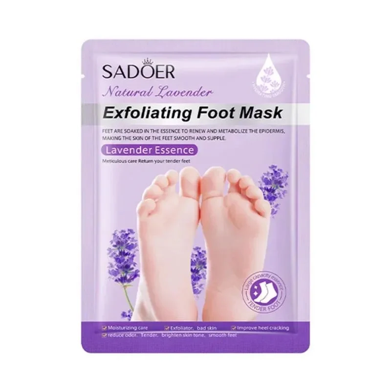 Exfoliating Foot Mask Lavender Essence 1 Pair 35 G