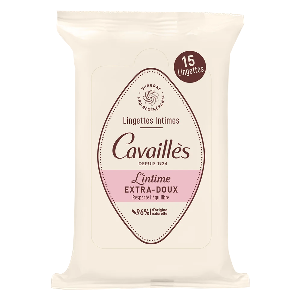 Extra-Soft Intimate Wipes 15 Wipes