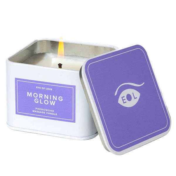 Eye of Love Pheromone Massage Candle-Morning Glow 6oz