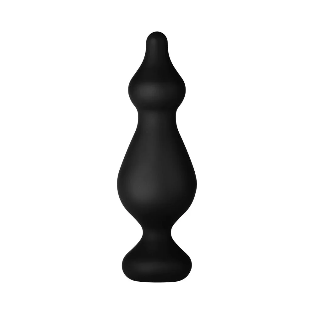 F-30 Pointer Butt Plug, Small, Black/Red