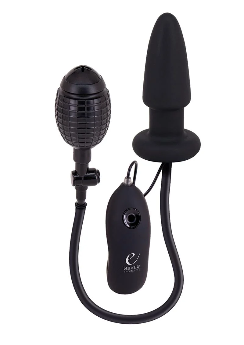 Fanny Hills Silicone Butt Plug Inflatable and Vibrating