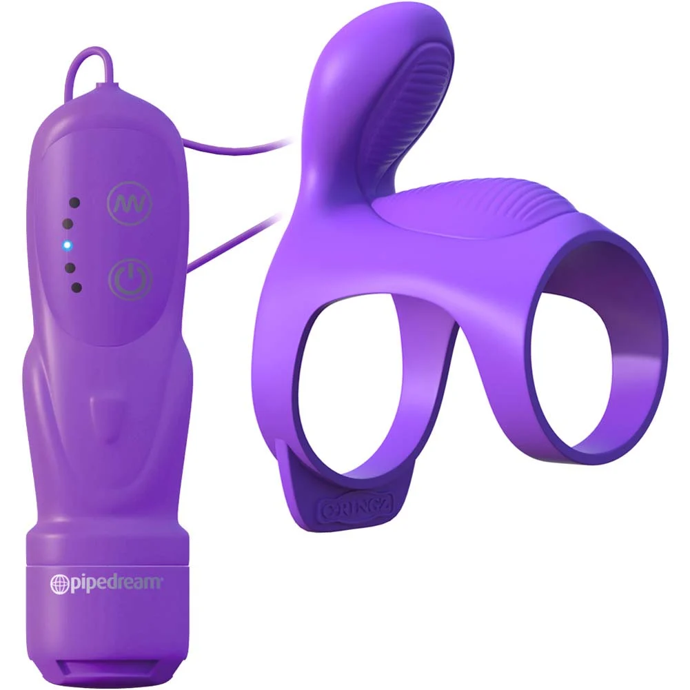 Fantasy C-Ringz Ultimate Couples Cage, Purple