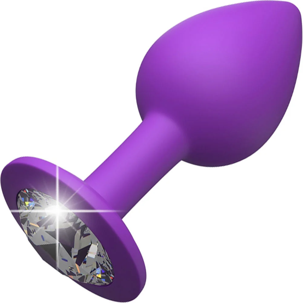 Fantasy for Her Little Gems Butt Plug, 2.75", Purple