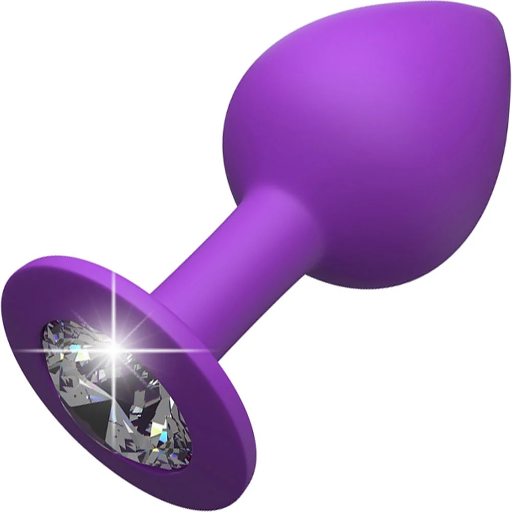Fantasy for Her Little Gems Butt Plug, 3.25", Purple