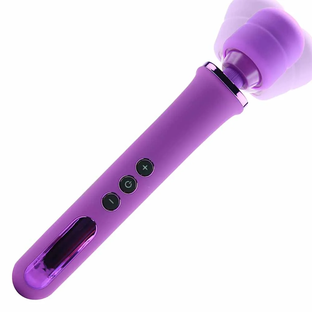 Fantasy for Her Rechargeable Power Wand, 13", Purple
