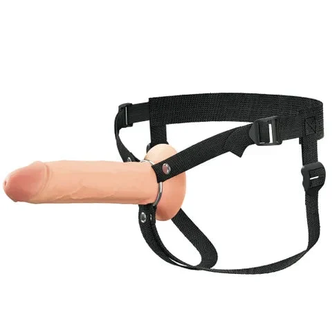 FANTASY XTENSIONS ELITE 8" HOLLOW STRAP-ON