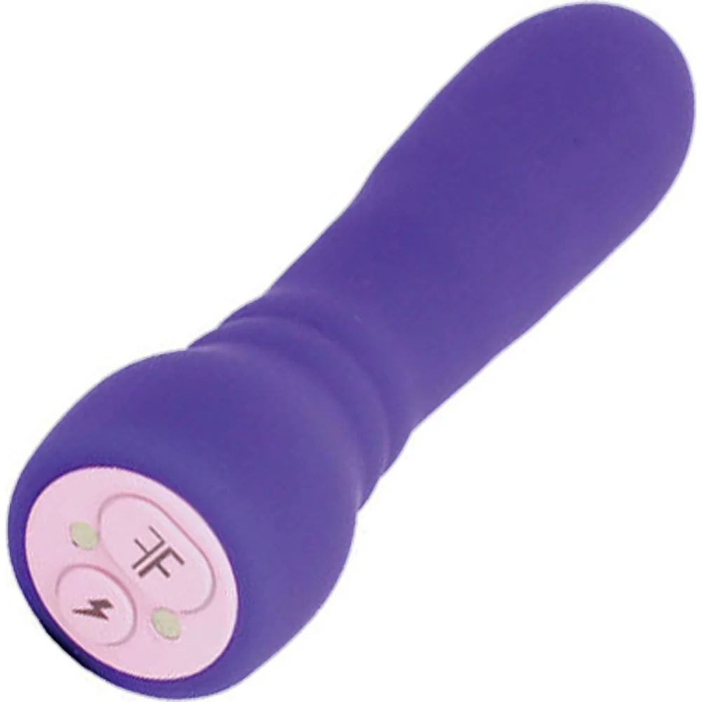 FemmeFunn Booster Bullet USB Massager with Pleasure Boost, 4.5", Purple