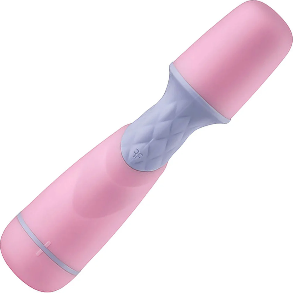 FemmeFunn Ffix 10 Function Waterproof Wand Massager, 5.8", Pink