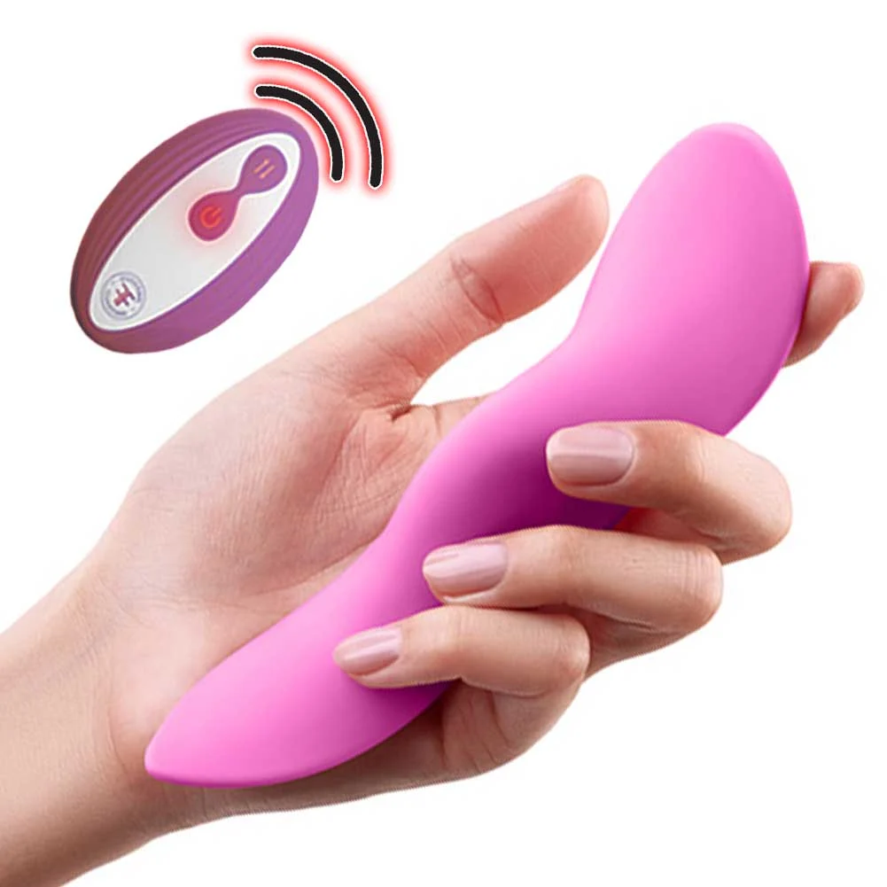 FemmeFunn Unda Rechargeable Panty Vibrator with Remote, 5.", Pink
