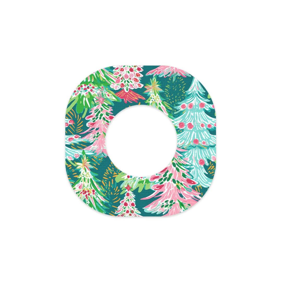Festive Forest Dexcom G7 and Stelo Patch Tape - Pump Peelz