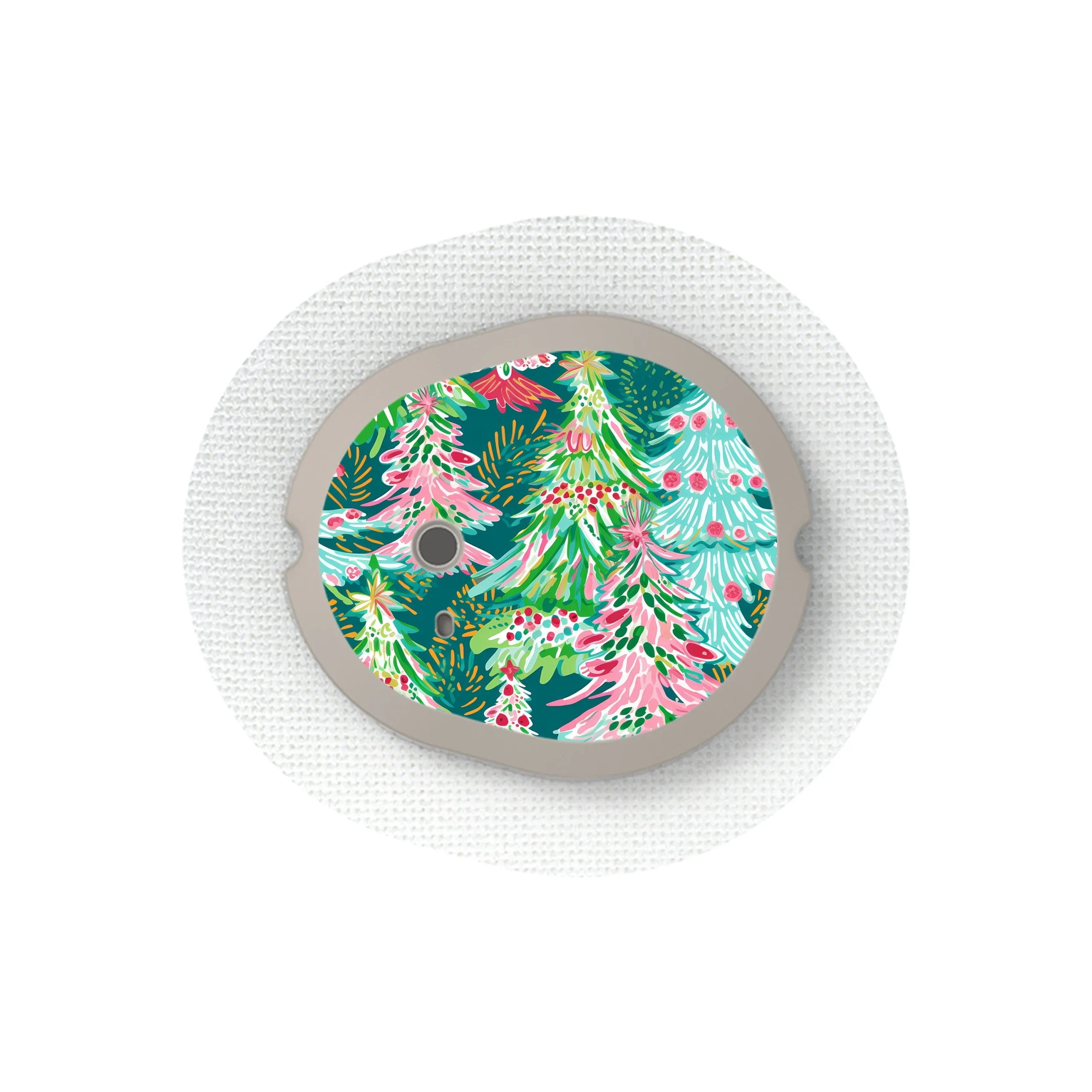 Festive Forest Dexcom G7 and Stelo Transmitter Sticker - Pump Peelz