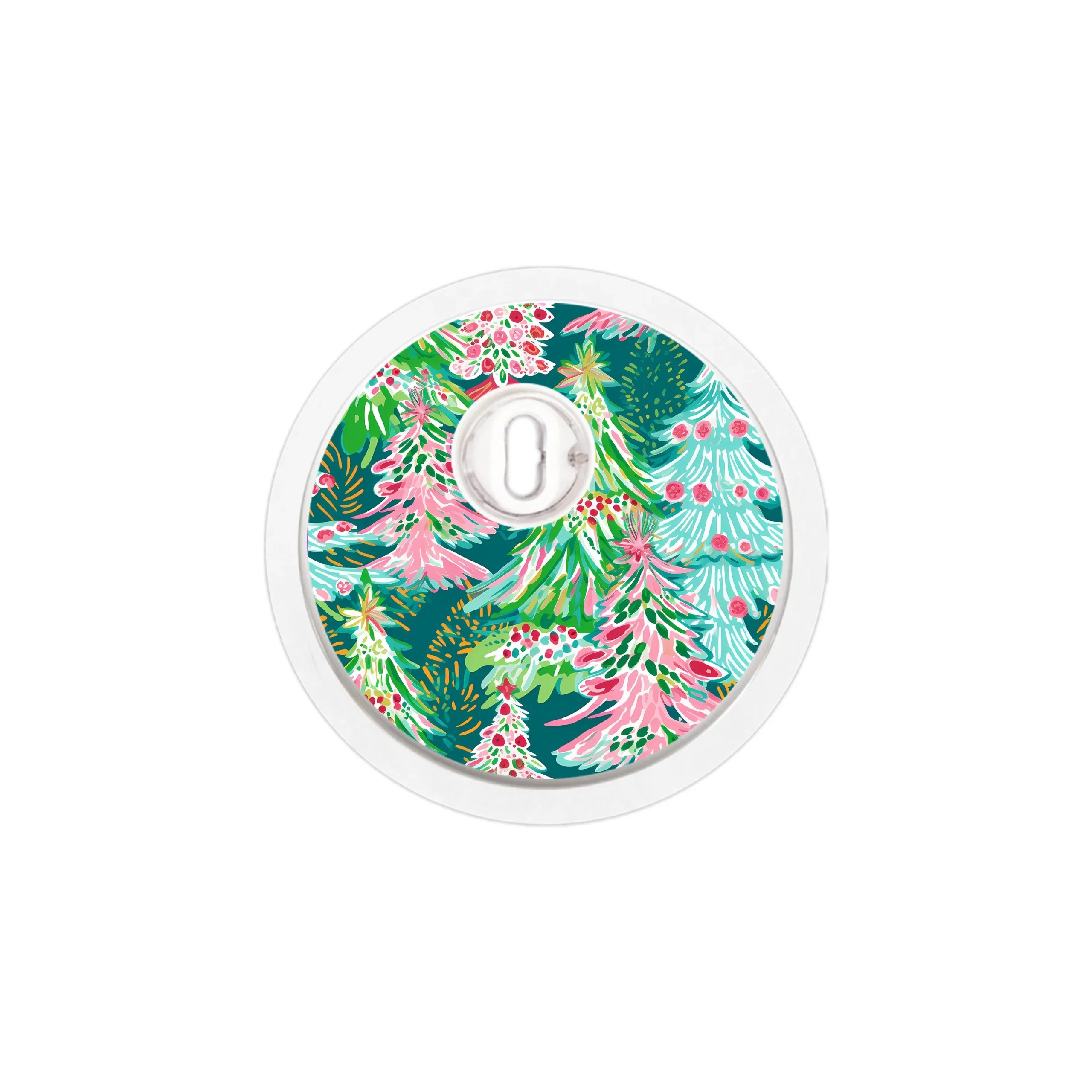Festive Forest FreeStyle Libre 3 Plus & LingoSensor Sticker - Pump Peelz