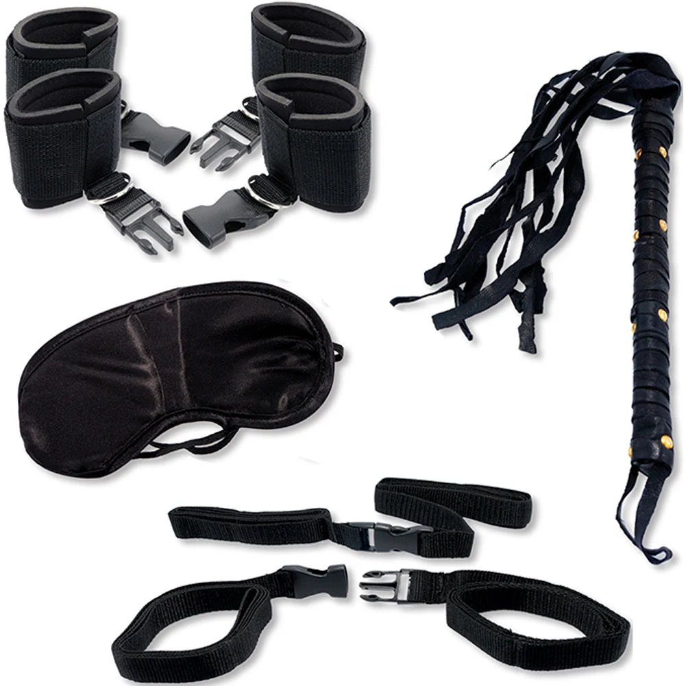 Fetish Fantasy Bedroom Bondage Kit, Black