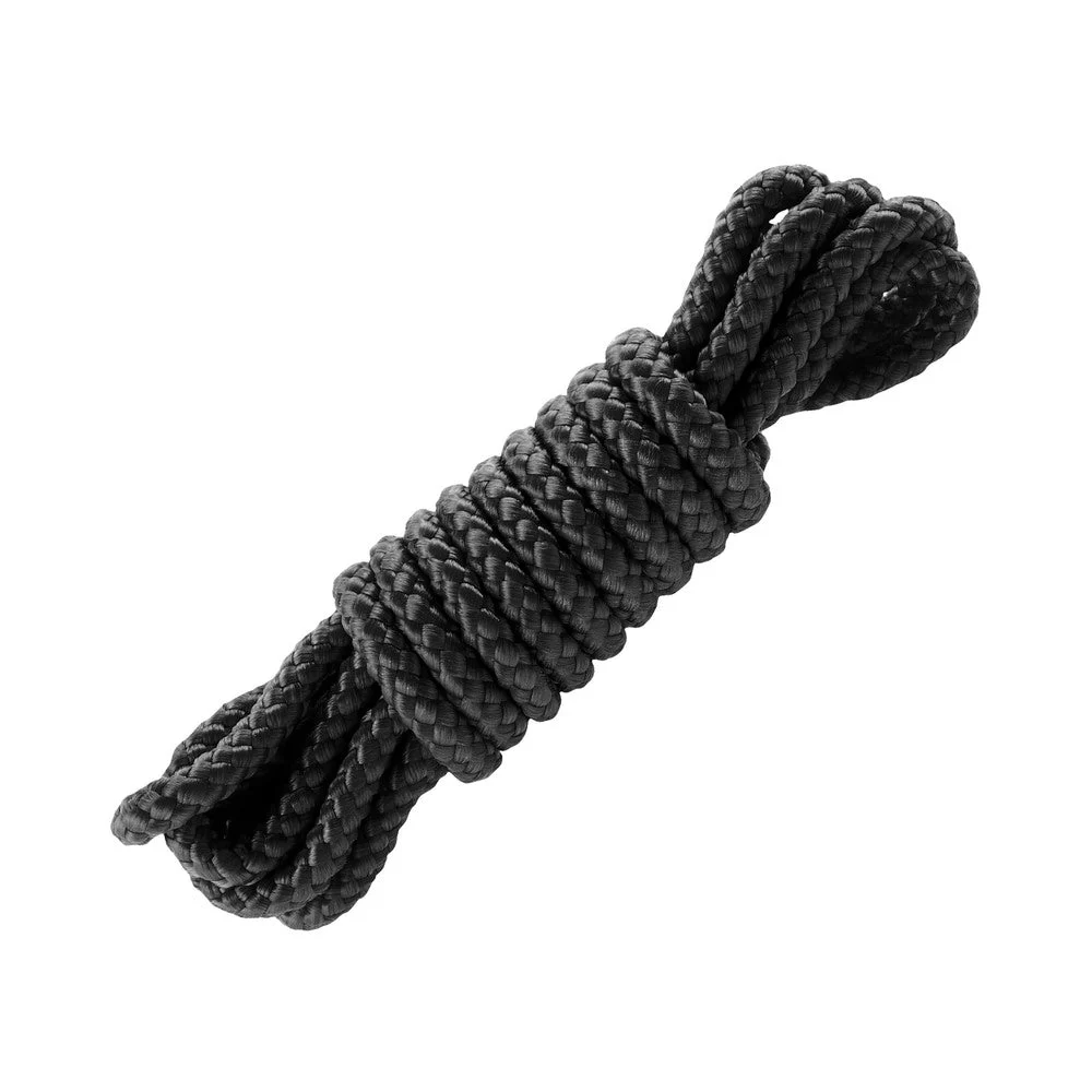 Fetish Fantasy Series Mini Silk Rope - Black