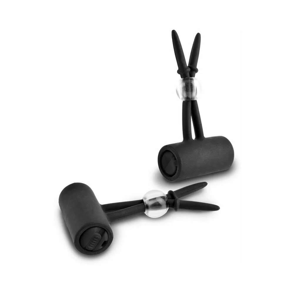 Ffle Vibe Silicone Nipple Lassos Black