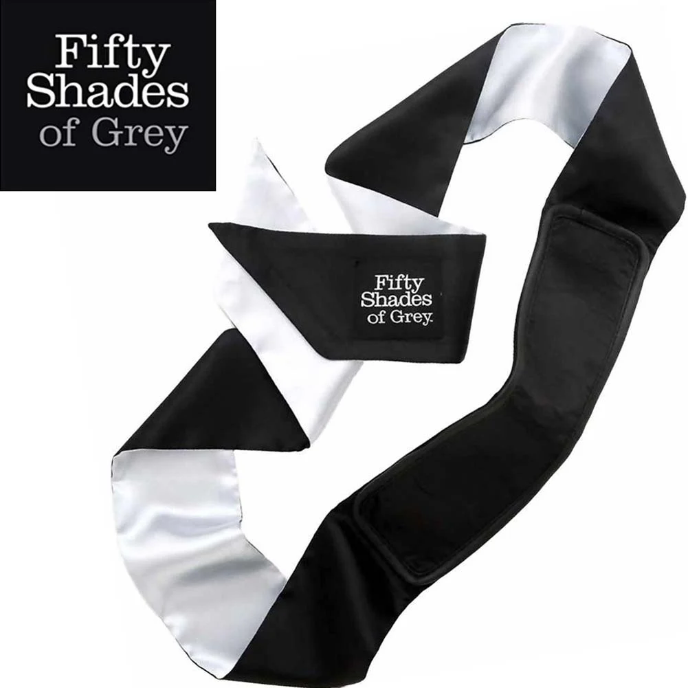 Fifty Shades of Grey All Mine Deluxe Blackout Blindfold, One Size