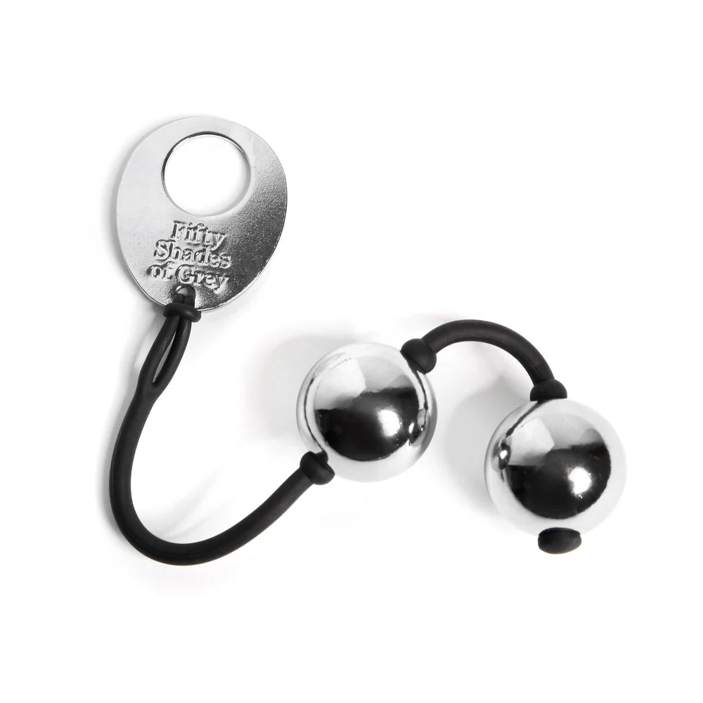 Fifty Shades of Grey Inner Goddess Silver Metal Pleasure Balls