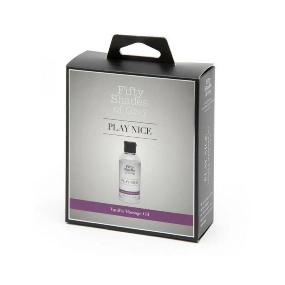 Fifty Shades - Play Nice Vanilla Massage Oil 3oz