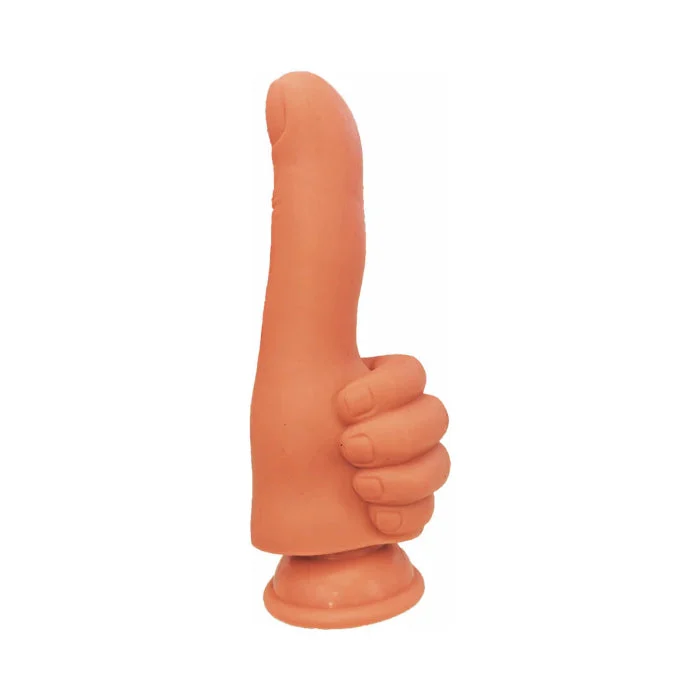 Finger Fest Thumbs Up Silicone Dildo With Suction Cup
