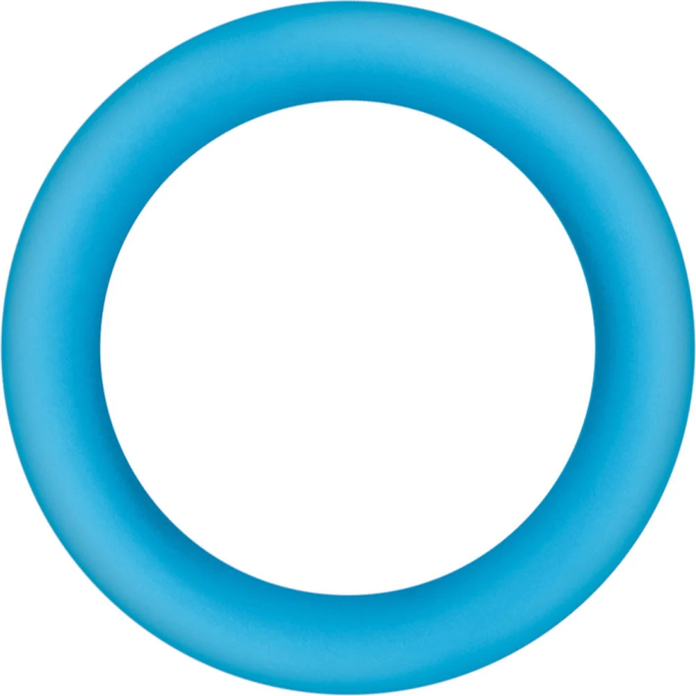 Firefly Glow-in-the-Dark Halo Penis Ring, Large, Blue Glow