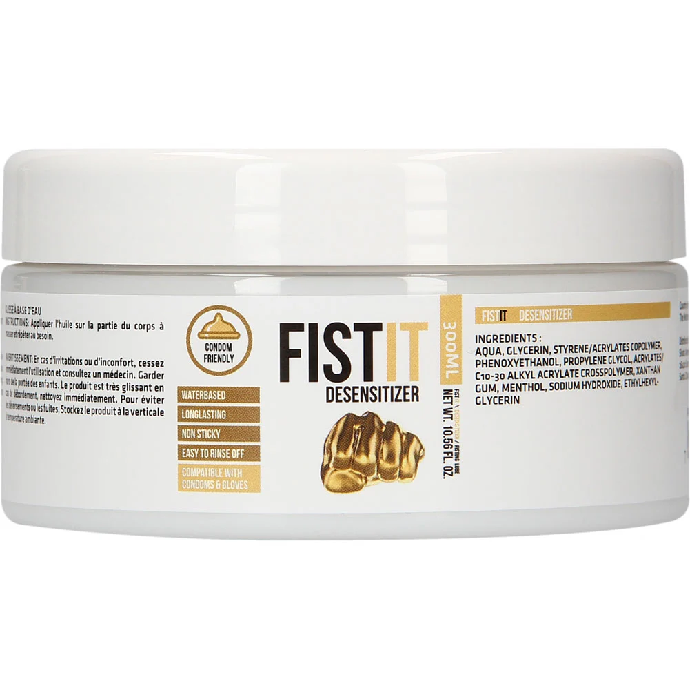Fist It Desensitizer Mild Numbing Lubricant, 10.5 fl.oz (300 mL)