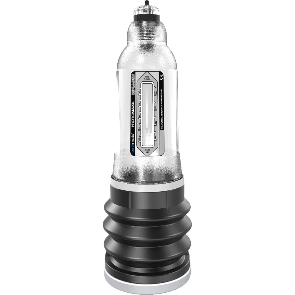 Fits Erected Penis 5" by 1.75" Hydromax5 Pump, Clear