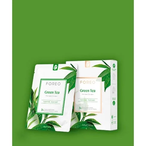 Foreo Sheet Masks Farm to Face Green Tea