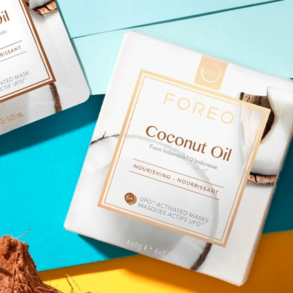 Foreo Ufo Activated Masks Farm to Face Collection Coconut Oil