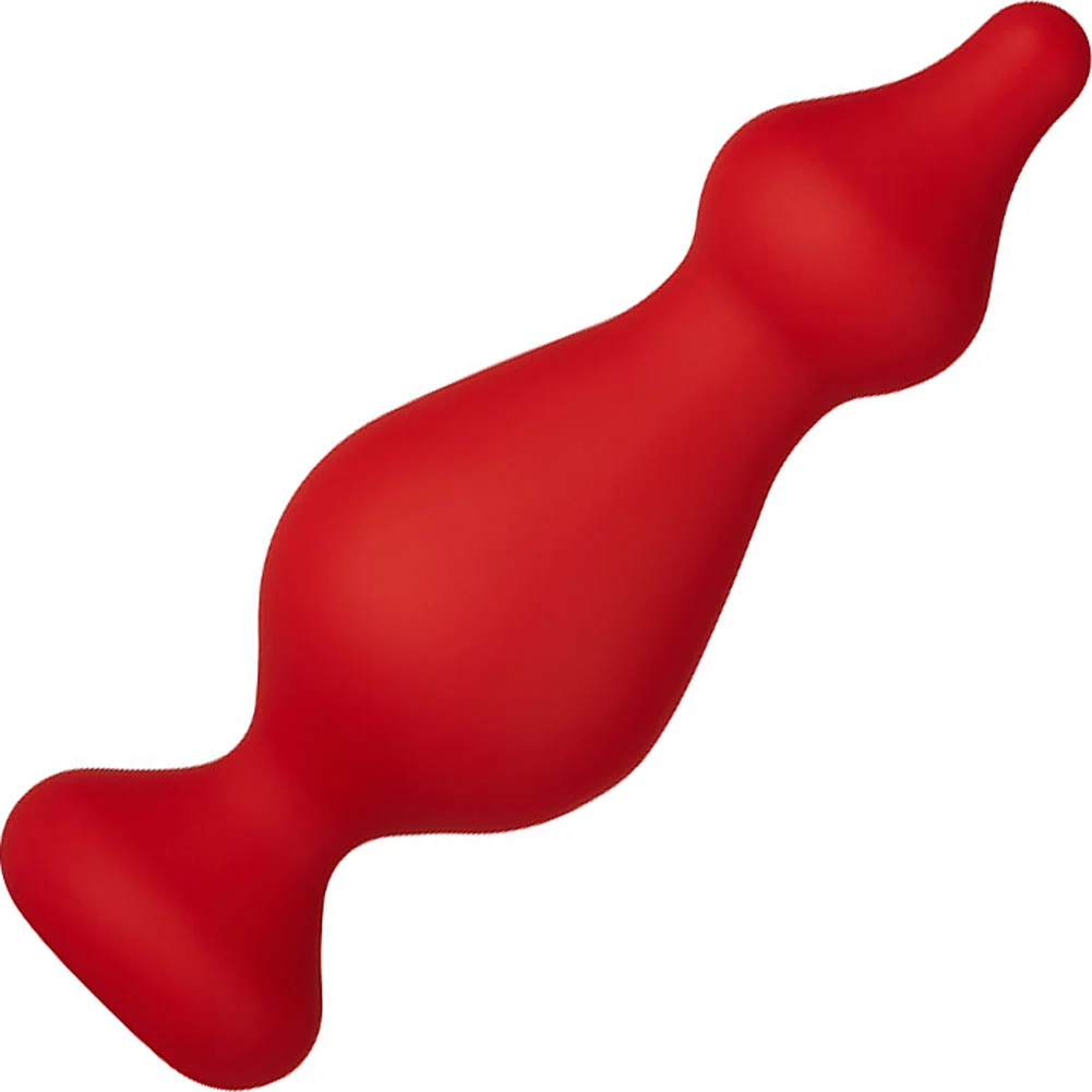 Forto F-30 Pointer Anal Plug, 5.3", Red