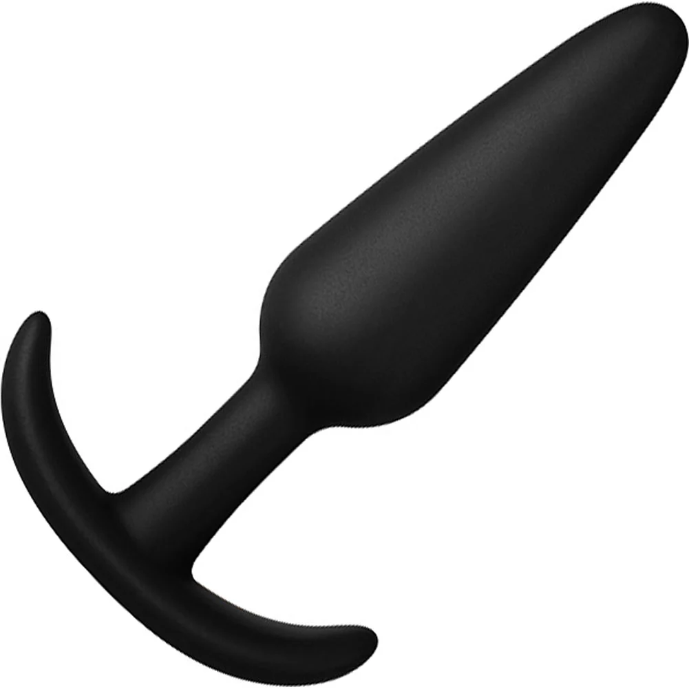 Forto F-31 Spearhead Anal Plug, 3.9", Black