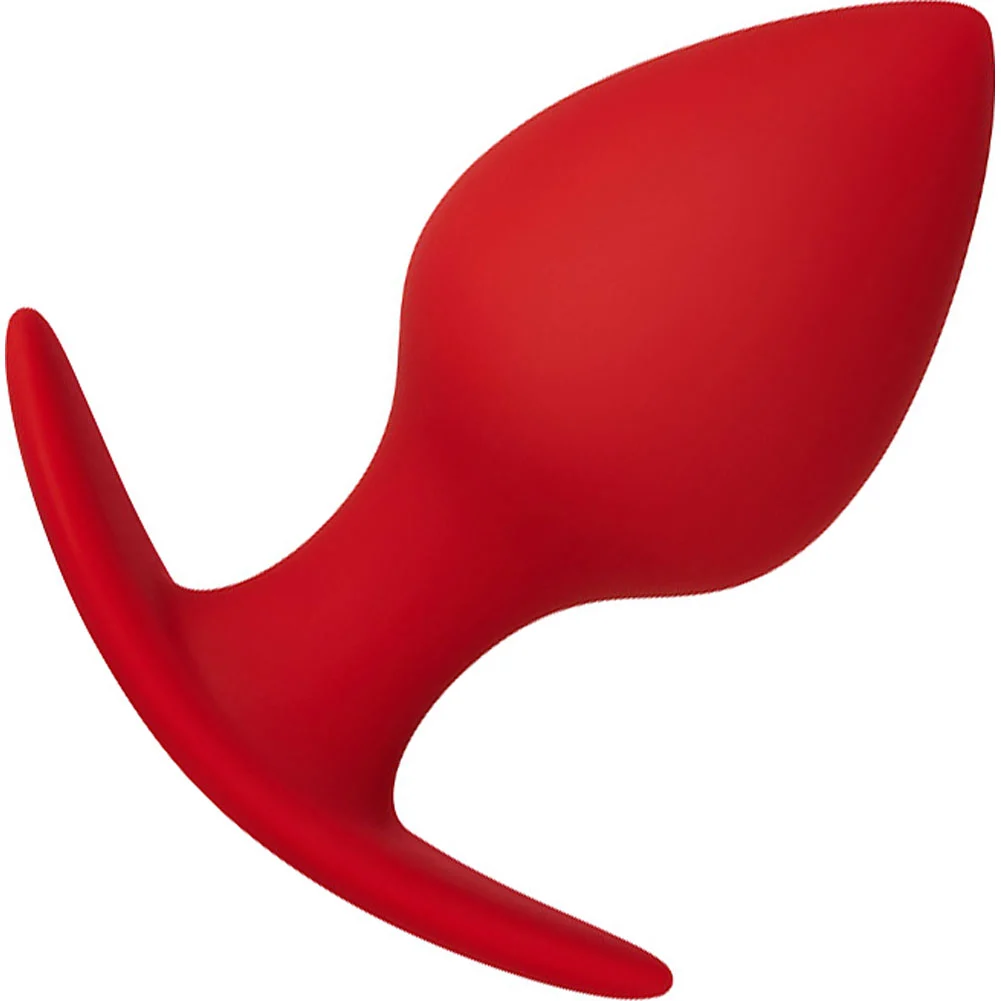 Forto F-60 Spade Anal Plug, 3.5", Red