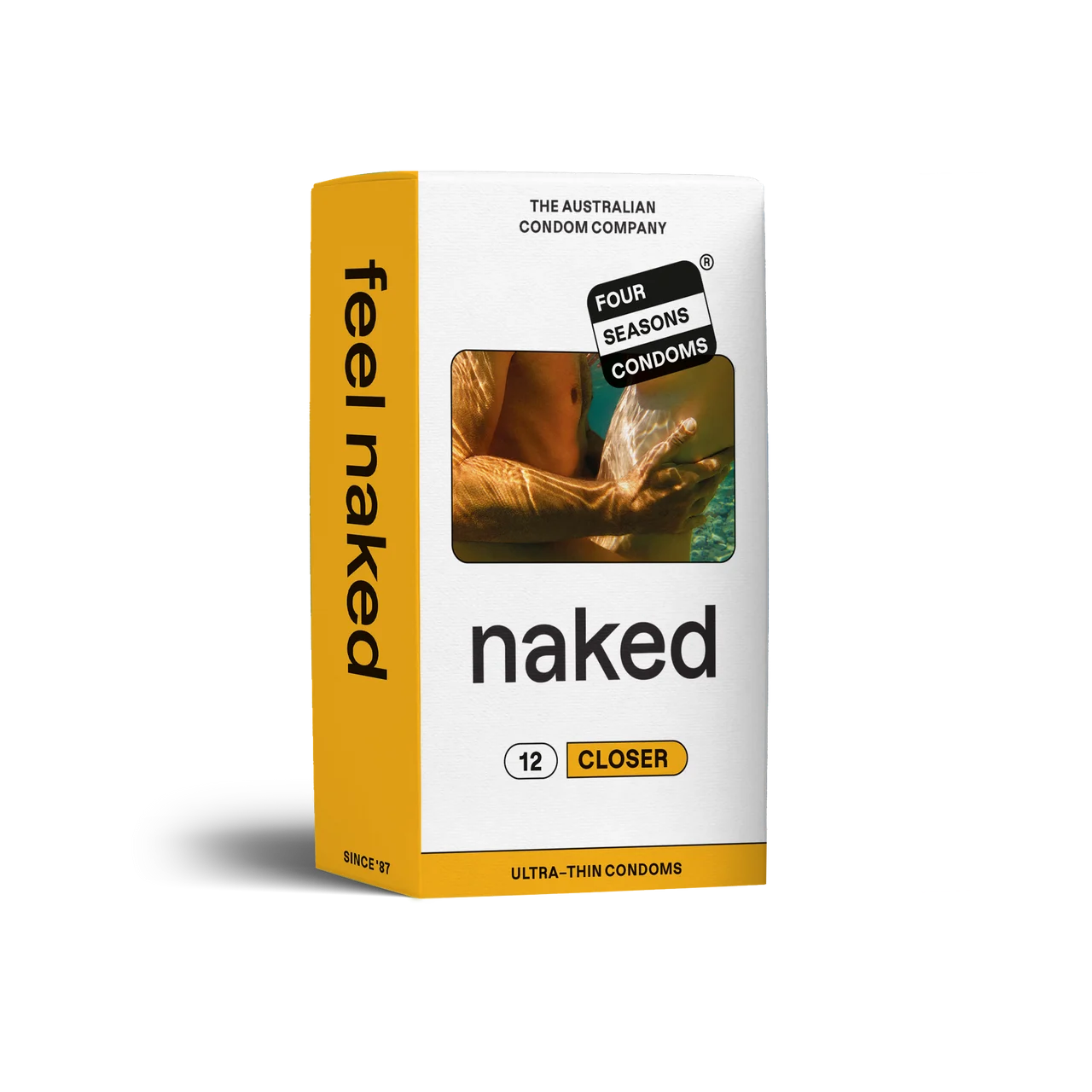 FOUR SEASONS NAKED CONDOMS CLOSER 12 PACK