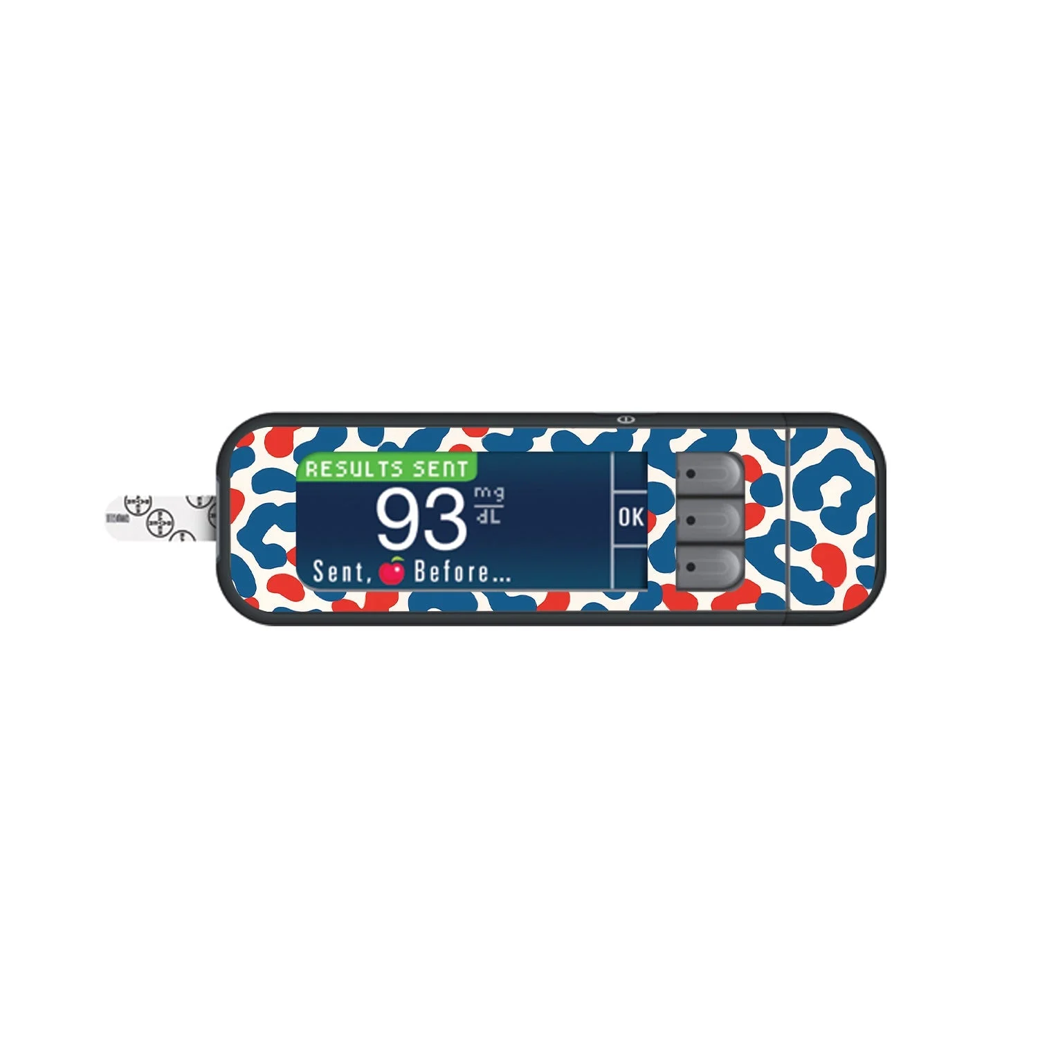 Freedom Fur Bayer Contour Next Glucometer Sticker - Pump Peelz