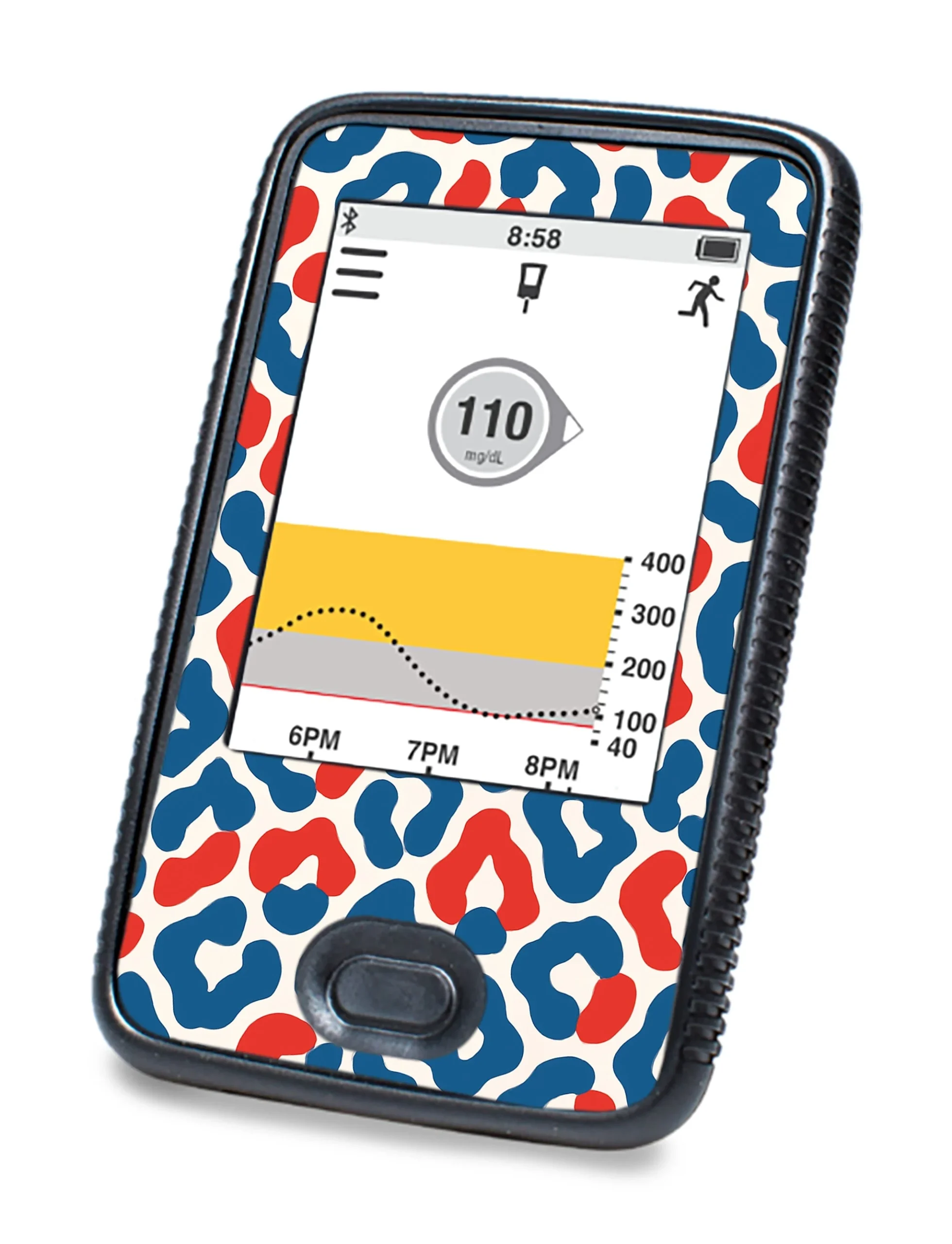 Freedom Fur Dexcom G6 Touchscreen Receiver Sticker - Pump Peelz