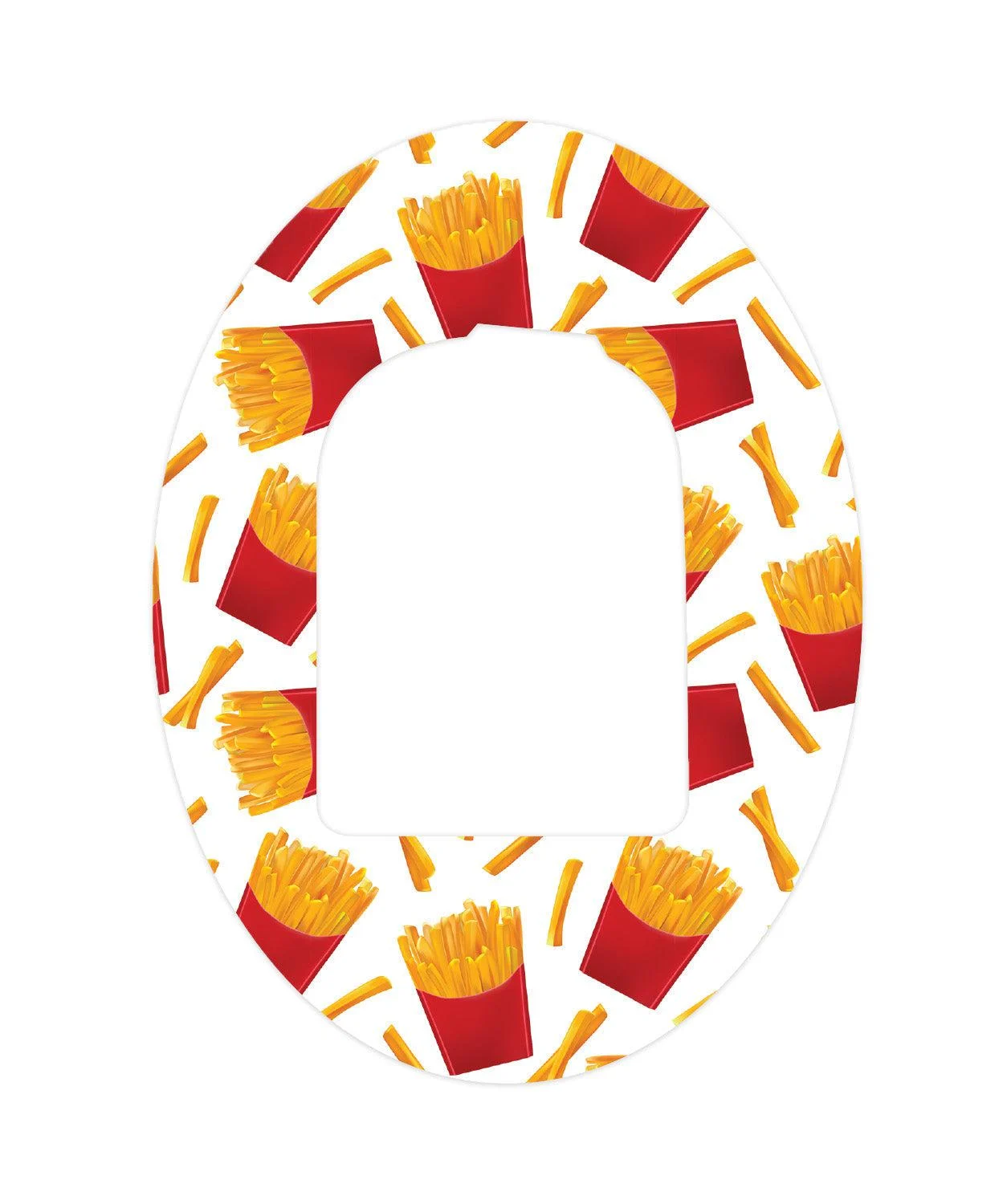French Fries Pod Patch Tape - Pump Peelz