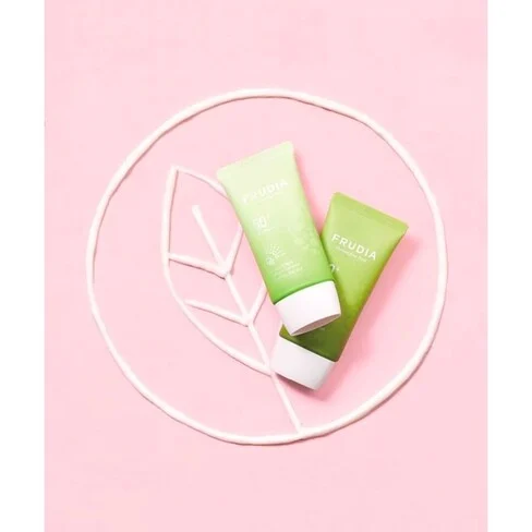 FrudiaGreen Grape Sebum Control Cooling Sun Gel