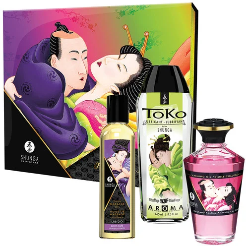 Fruity Kisses Collection Kit by Shunga Erotic Art