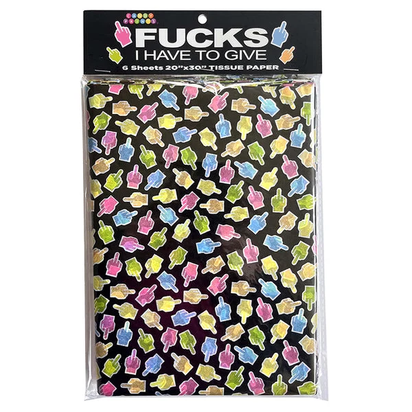 Fucks To Give Tissue Paper