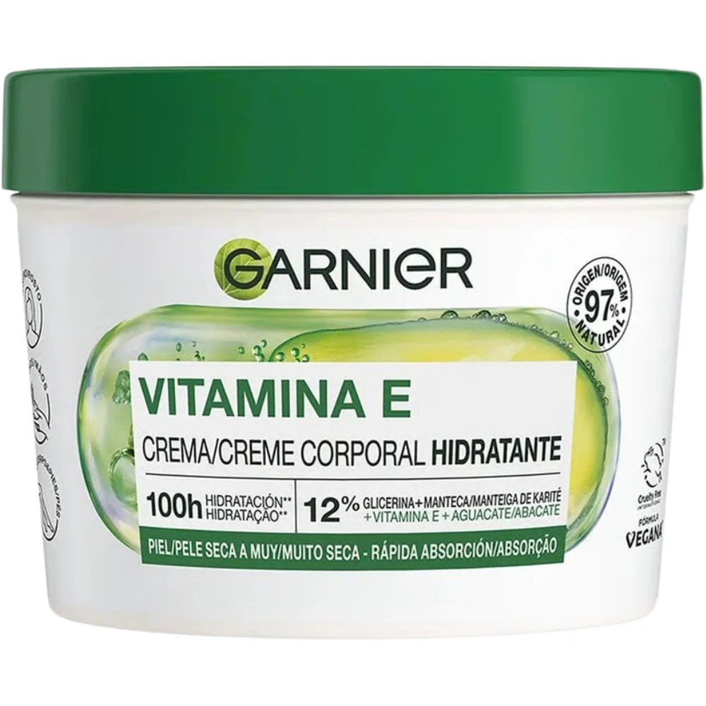 Garnier Vitamin E Avocado Moisturizing Body Cream