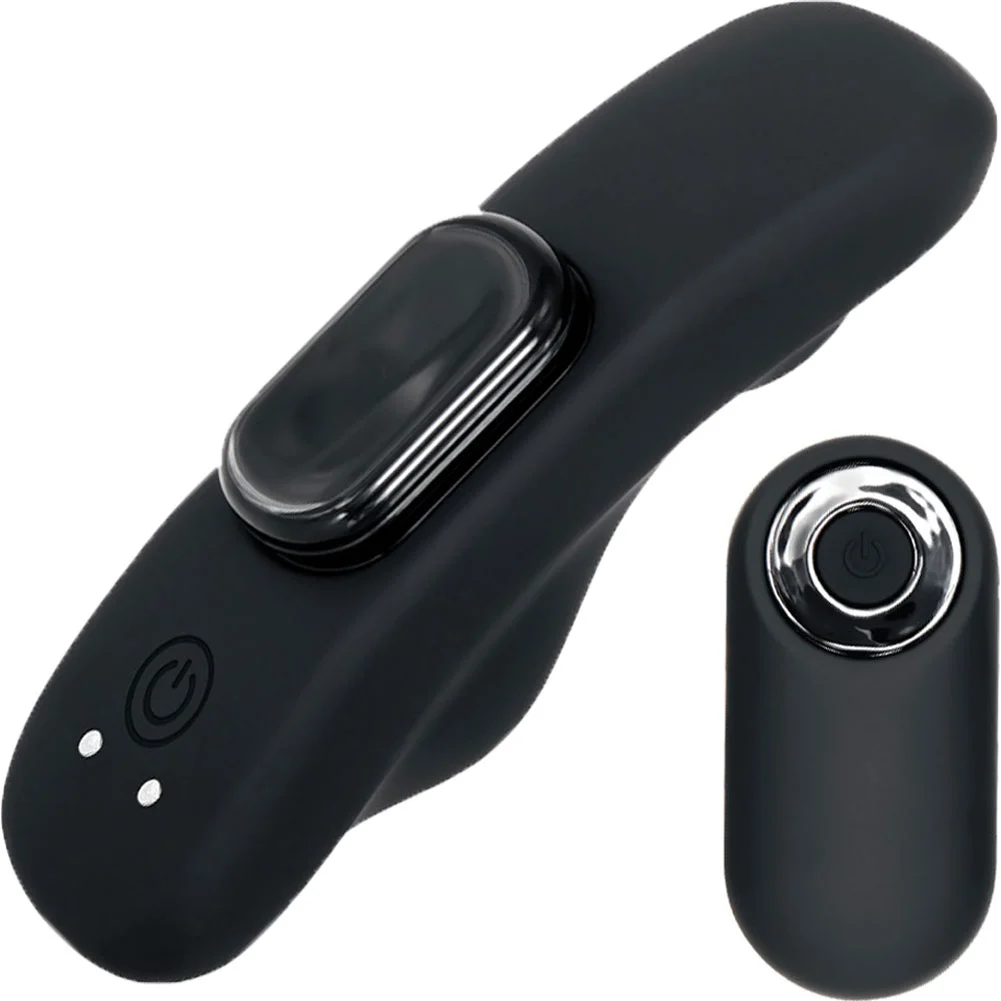 Gender X Our Undie Vibe with Remote Control, 4", Black