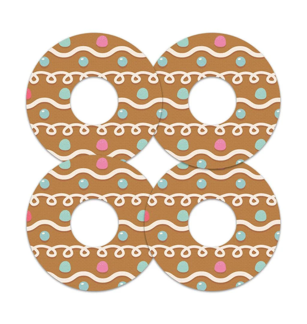Gingerbread FreeStyle Libre 3 Plus & LingoPatch Tape - Pump Peelz