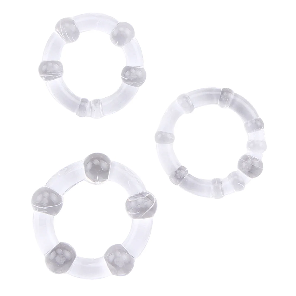 GK POWER BEADED COCK RINGS