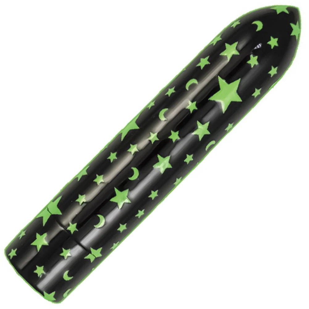 Glow Vibes Vibrating Bullet, 3.5", Seeing Stars